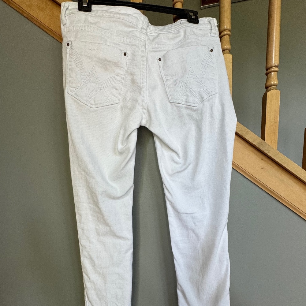 Delia's Taylor White Denim Jean's sz 7/8 R